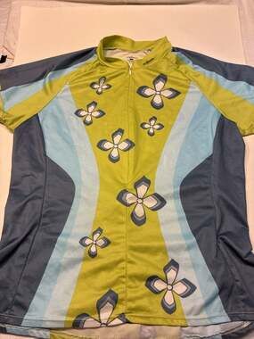 Shebeest Women's Floral Print Short Sleeve Cycling Jersey
